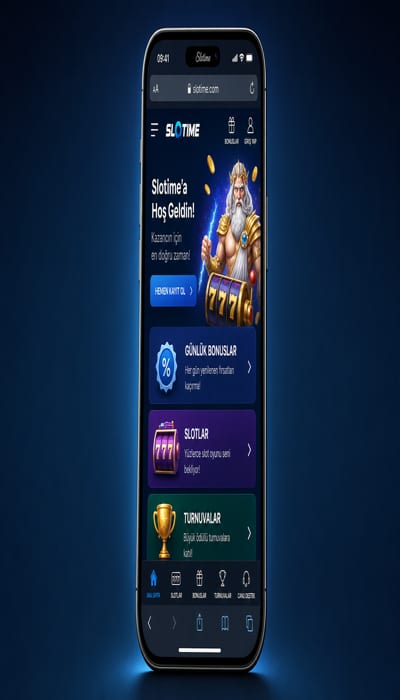Slotime Mobil Tarayıcı Görünümü - Mobil Uyumlu Platform