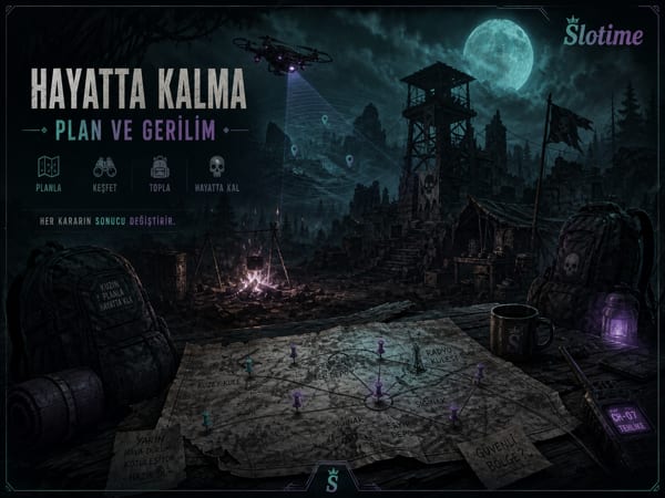 Slotime Hayatta Kalma Oyunları - Strateji ve Planlama