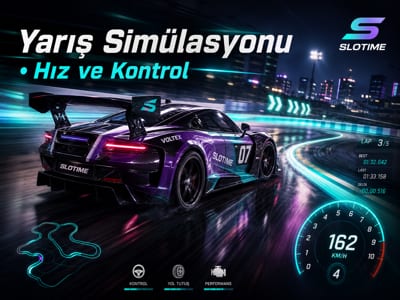 Slotime Yarış Simülasyonu - Hız ve Kontrol Oyunları